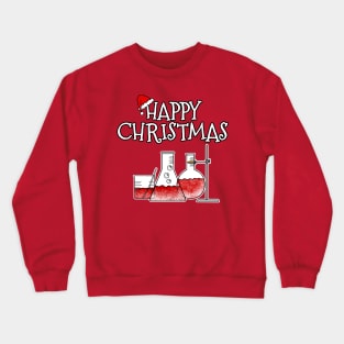 Christmas Chemistry Teacher School Science Xmas 2022 Crewneck Sweatshirt